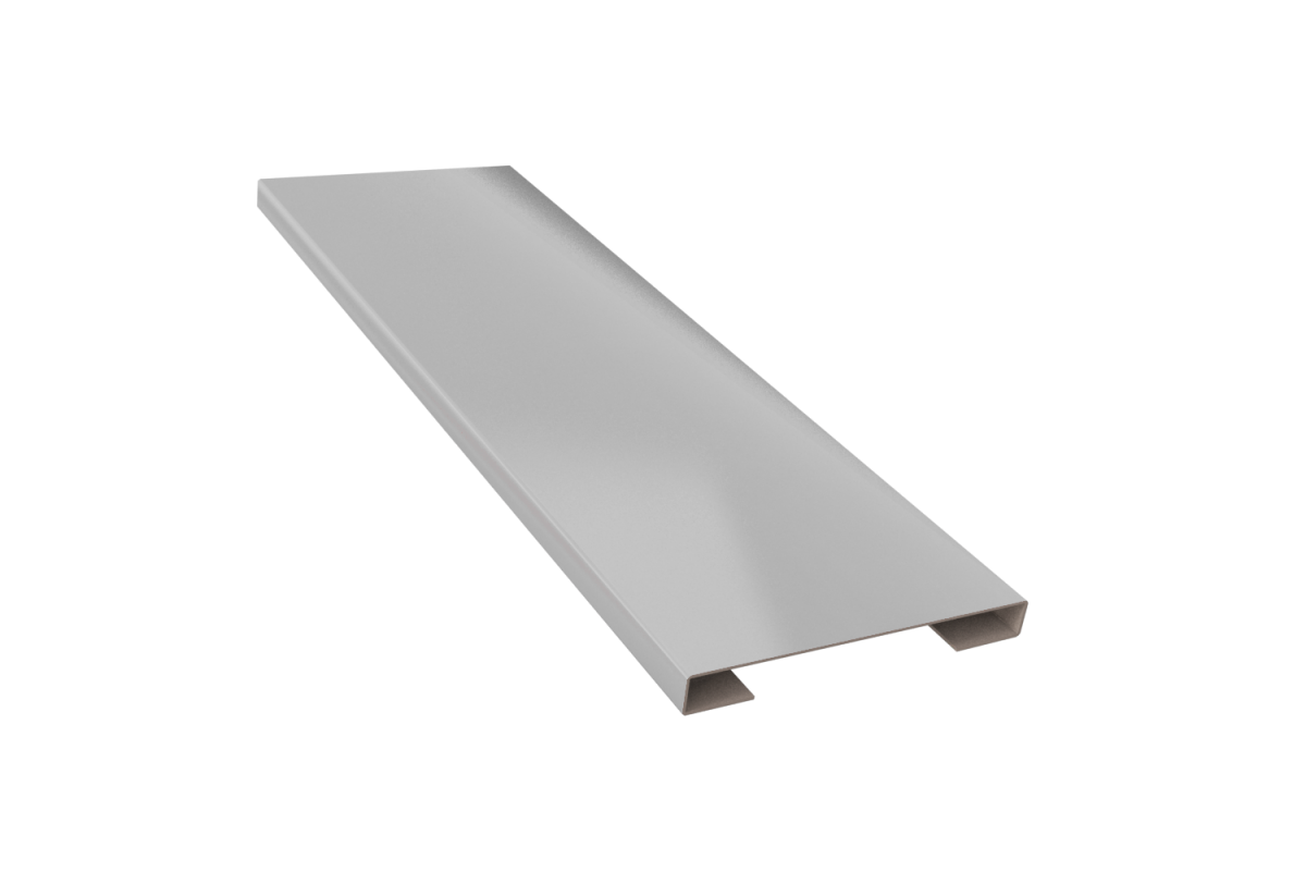 Планка стыковочная простая RAL 7004 Стандарт 60*3000