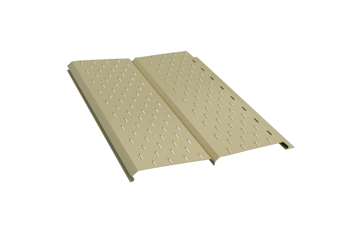 Софит металлический (перфорированный) RAL 1014 0,5