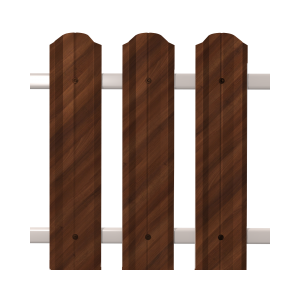 Штакетник М-Профиль SOKROF принт светлое дерево, ДУБ 3D*74*