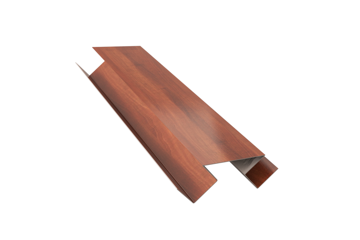 Планка угла внутреннего сложная PRINT Светл дерево ДУБ 3D 0,5 30*21*20*75*20*21*30*3000