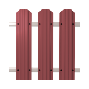 Евроштакетник SOKROF Premium 0,5 3005 Textur*118*