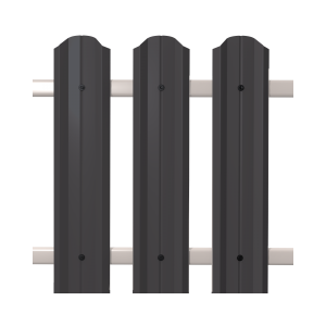 Штакетник М-Профиль SOKROF (Стандарт) 7024*74* двухсторонний