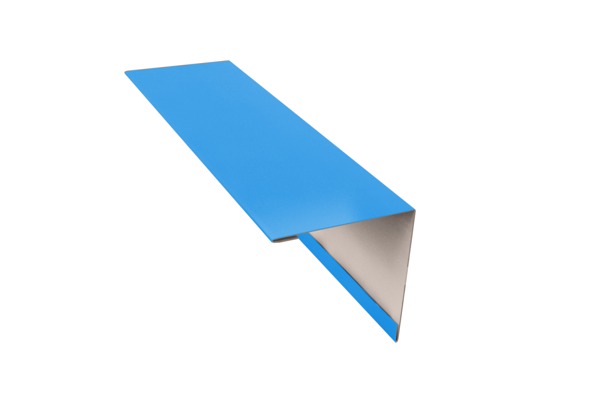 Планка угла внешнего простая RAL 5005 Стандарт 40*40*3000