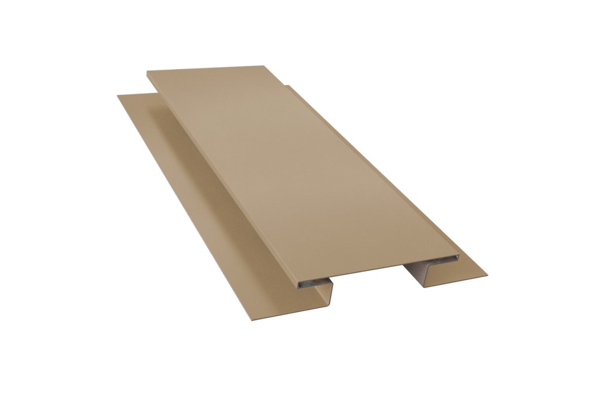 Планка стыковочная сложная RAL 1014 Стандарт 27*18*18*75*18*18*27*3000