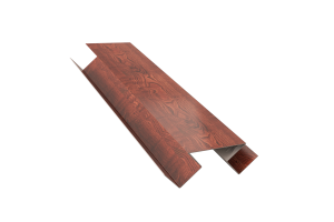 Планка угла внутренего сложная (блок-хаус) PRINT Античный Дуб 3D 0,5 30*30*20*75*20*30*30*3000