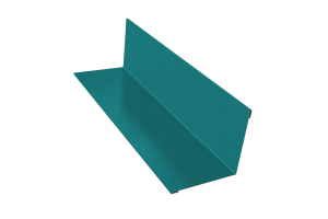 Планка угла внутреннего простая RAL 5021 Стандарт 50*50*3000