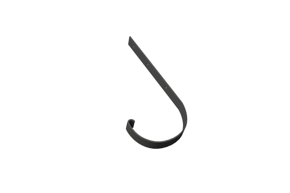 Крепление желоба верт.60 (ук) ф125мм RAL 7024 SOKROF Pr