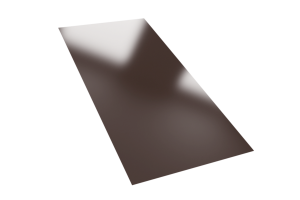 Лист RAL 8017 в пленке Sokrof Базальт 0,5+*1250* 