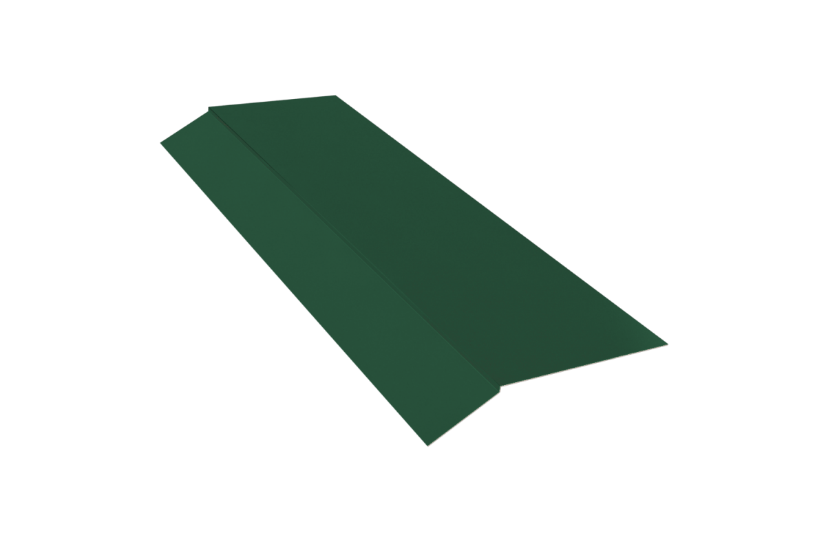 Карнизная планка RAL 6005 Стандарт 75*70*2000