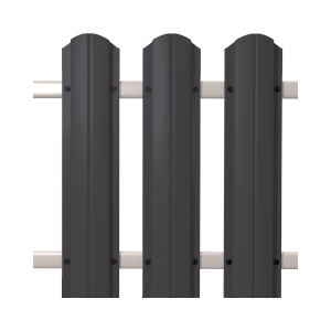 Штакетник круглый SOKROF 0,5 7024 Textur*107*