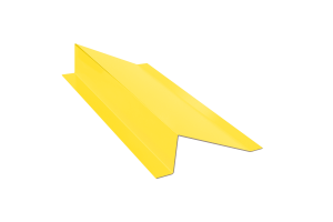 Планка снегозадержания RAL 1018 Стандарт 30*70*95*25*2000