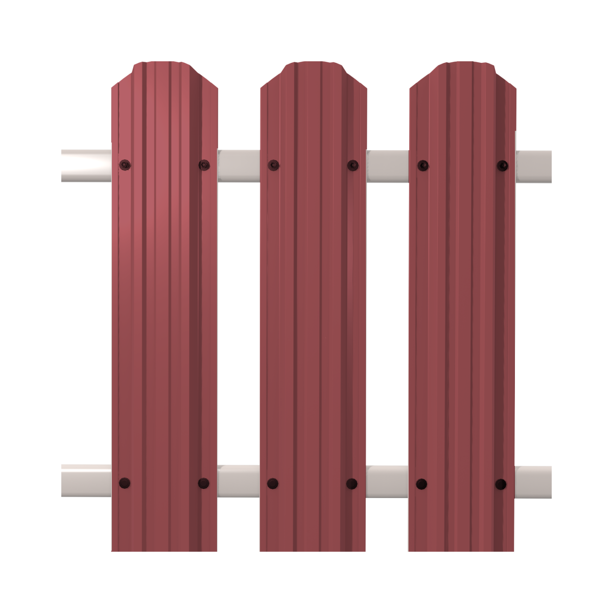 Евроштакетник SOKROF Premium 0,5 3005 Textur*118*